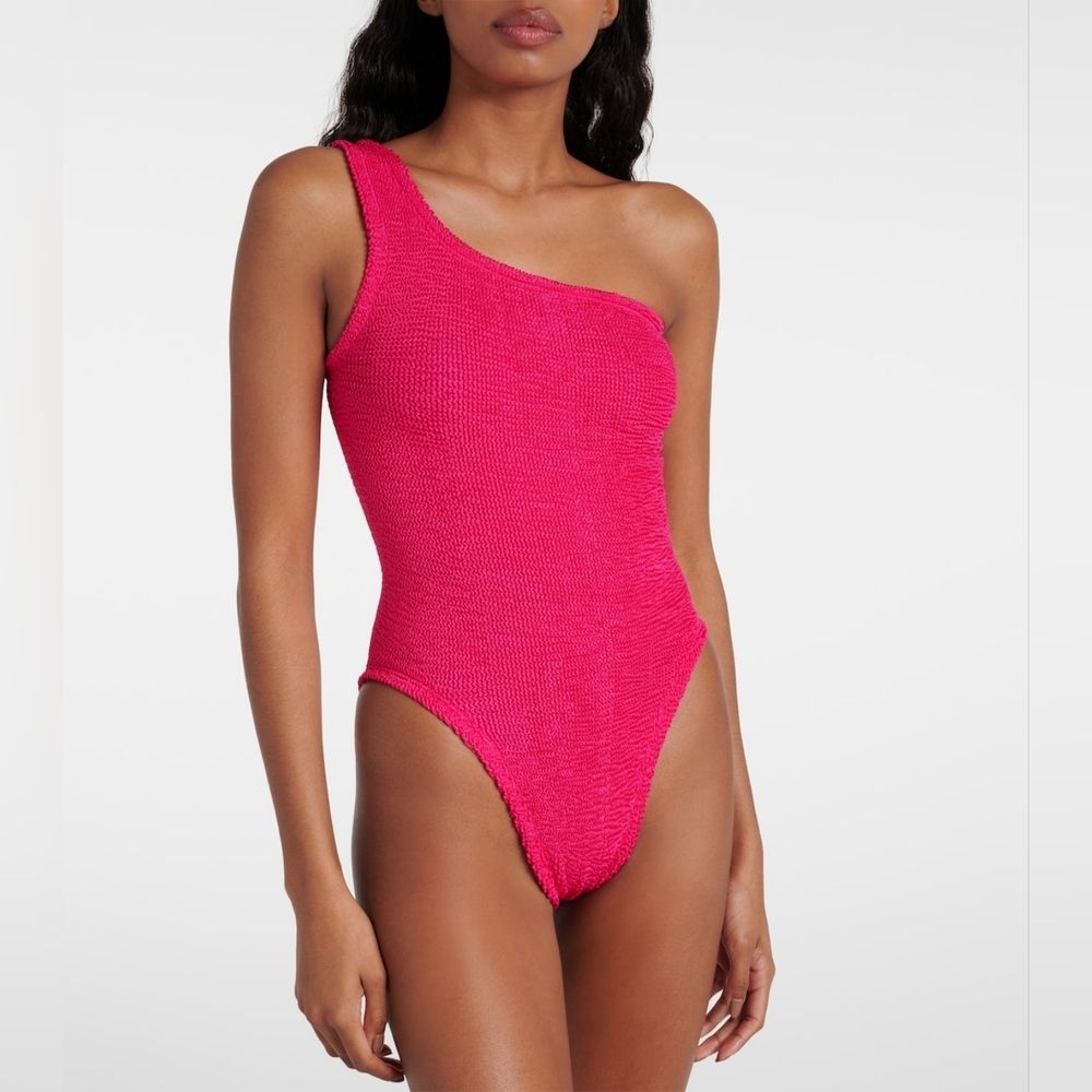 Hunza G Nancy one-shoulder swimsuit